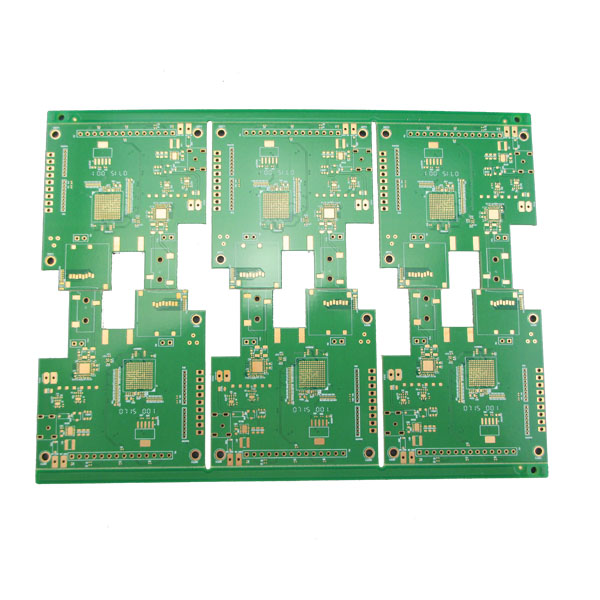 4 layer circuit board via plugged with solder mask (3)
